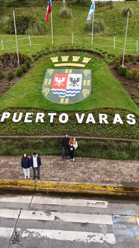 Volcán Osorno y Cráter Rojo en el sur de Chile