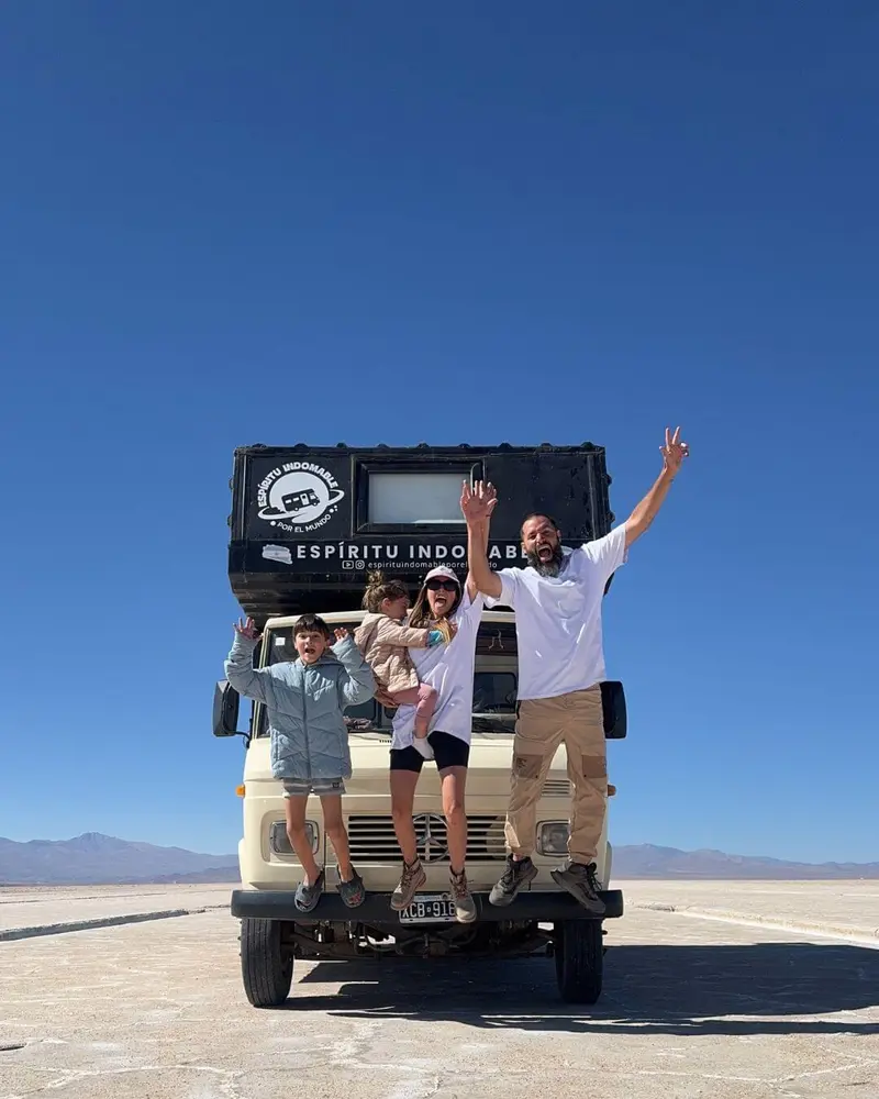 Familia viajera Espíritu Indomable