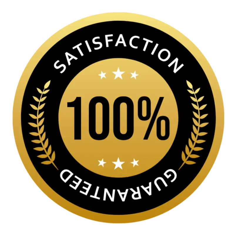 Sello de Garantía de Satisfacción 100%